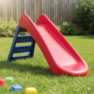 Детска пързалка - червена