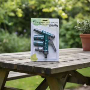 Пистолет за градински маркуч + накрайници