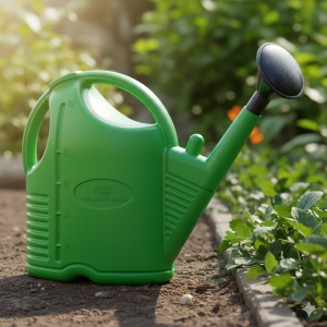 Градинска лейка - пластмасова - зелена - 10 л.
