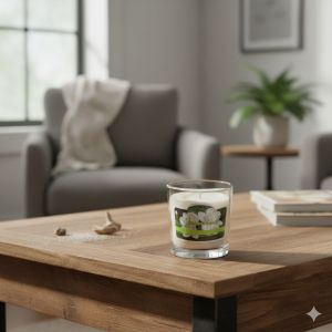 Ароматна свещ в чаша - Жасмин - 130 гр.