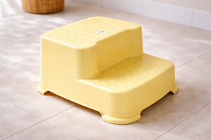 Детско стъпало за баня - двойно - жълто