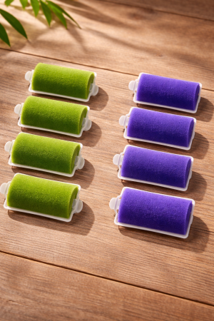 Дунапренови ролки за коса - 5 х 3 см. - 8 бр.