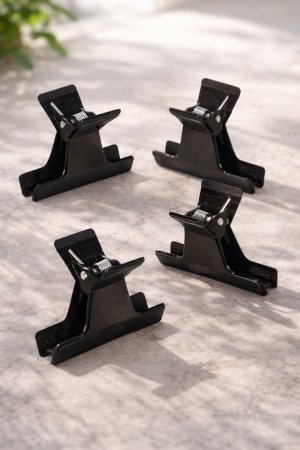 Фризьорски щипки за коса - пеперуди - 5 см. - 4 бр.