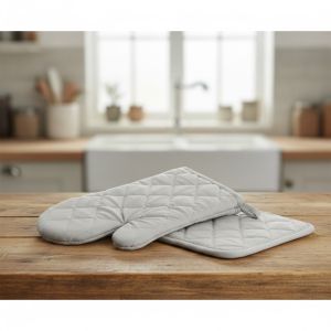 Кухненска ръкавица и ръкахватка - Мандала - 15 x 27,5 см.