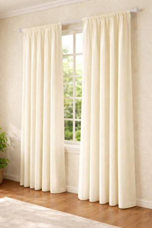 Завеса - екрю - 140 х 250 см.