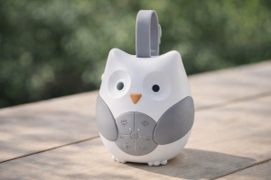 Бял шум за приспиване на бебе - Бухал - 9 x 6 x 11 см.