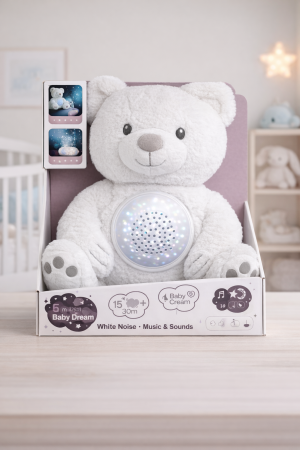 Светещо мече - Проектор със звук и светлина - 30 x 17 x 32 см.