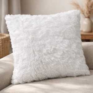 Декоративна възглавница - бяла - 52 х 52 см.