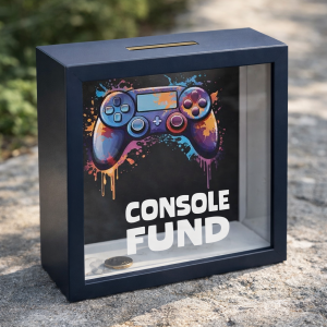 Детска касичка - Конзола - 15,5 x 15,5 см.