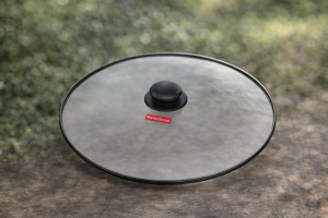 Капак за тиган мрежа - Черен - Диаметър 29 см