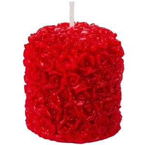 Ароматна свещ релефна - рози - 135 гр.
