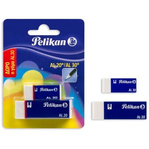 Гума за молив - бяла - PELIΚAN - 2 бр.