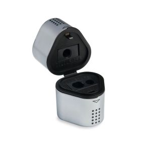 Острилка - тройна - сребриста - FABER-CASTELL