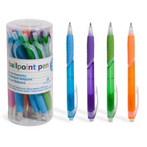 Химикалки - автоматични - сини - 20 бр.