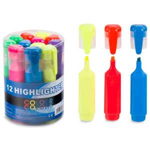 Текст маркери - 6 цвята - 12 бр.