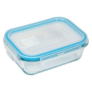 Кутия за храна - стъклена - с капак - 650 мл.
