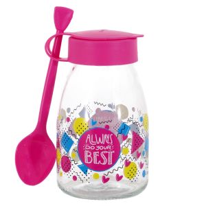 Буркан - цикламен - с лъжица - 500 мл.