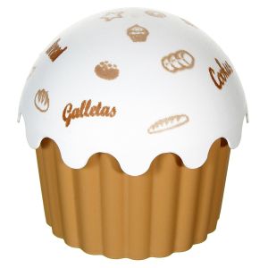 Кутия за съхранение - пластмасова - мъфин