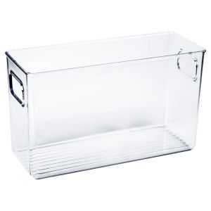 Органайзер за бутилки за хладилник - прозрачен