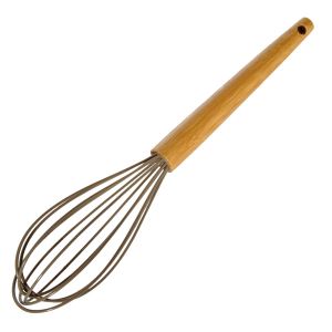 Силиконова бъркалка - кафява