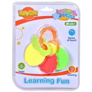 Силиконова гризалка - плодове - 12 см.