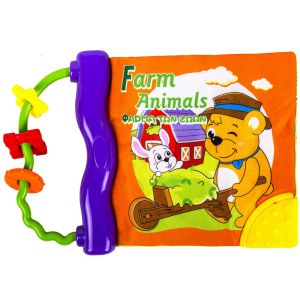 Бебешка книжка - гризалка - животни