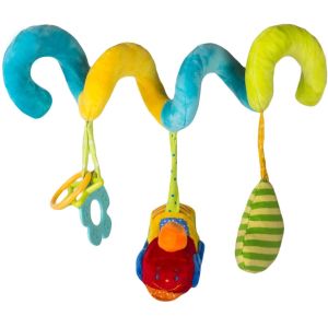 Бебешка плюшена спирала - с гризалки