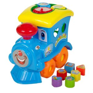 Играчка за подреждане - влакче