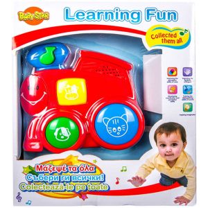 Образователна играчка - влакче - със звук