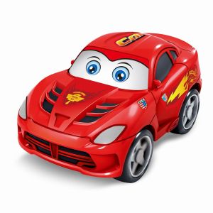 Автомобил - червен