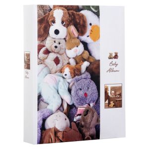 Бебешки албум за снимки - плюшени играчки