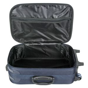 Куфар с колелца - тъмно син - 25.5 lt