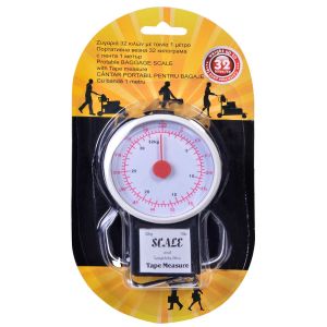 Портативна везна за багаж + ролетка