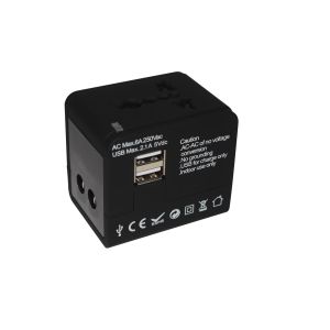 Зарядно устройство за пътуване - 2 USB порта