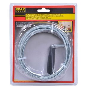 Метална спирала за отпушване на канали - 3 м.