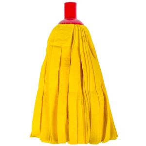 Бърсалка за под - жълта - ленти - 33 см.