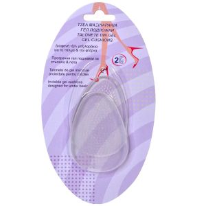 Прозрачни гел подложки за стъпало и пета - 2 бр.